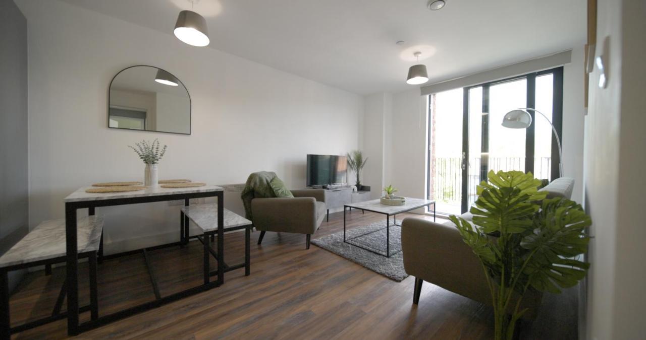 Modern 2-Beds - City Centre - Free Wi-Fi - New - Sheffield Buitenkant foto