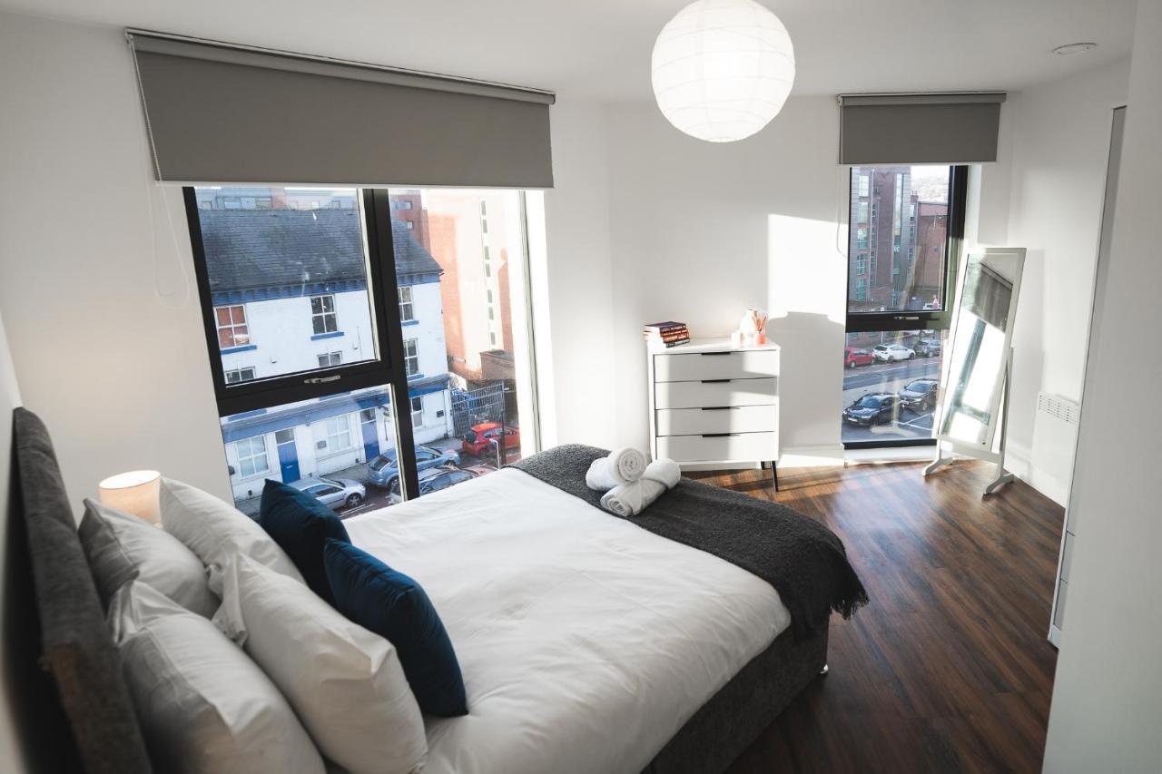 Modern 2-Beds - City Centre - Free Wi-Fi - New - Sheffield Buitenkant foto