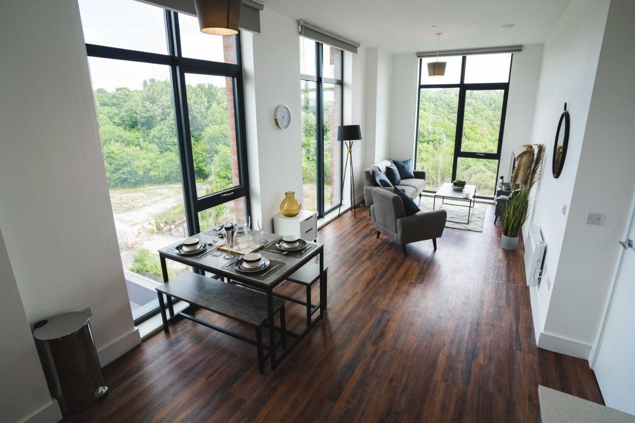 Modern 2-Beds - City Centre - Free Wi-Fi - New - Sheffield Buitenkant foto