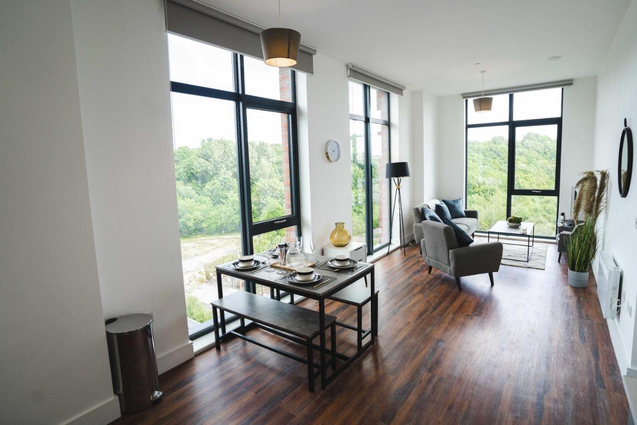 Modern 2-Beds - City Centre - Free Wi-Fi - New - Sheffield Buitenkant foto