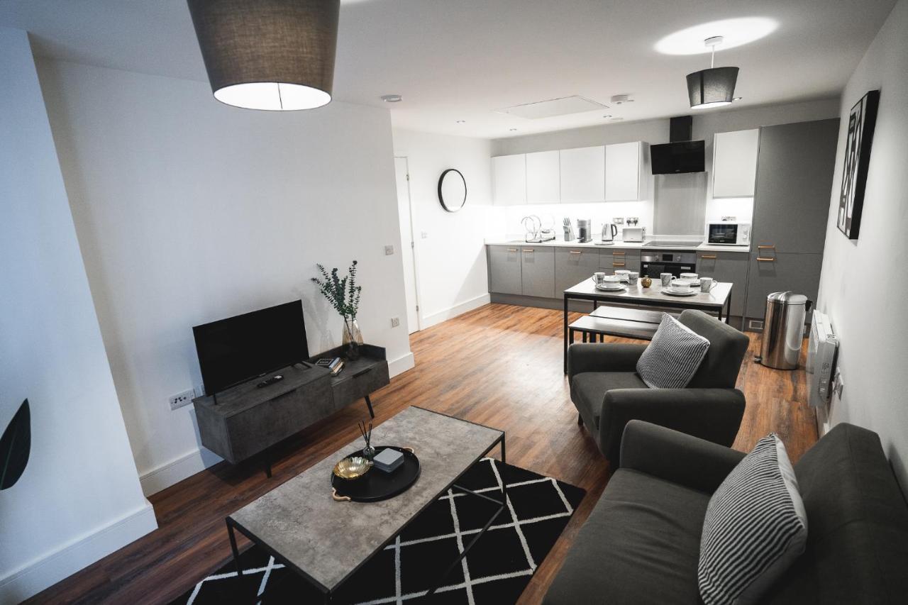 Modern 2-Beds - City Centre - Free Wi-Fi - New - Sheffield Buitenkant foto