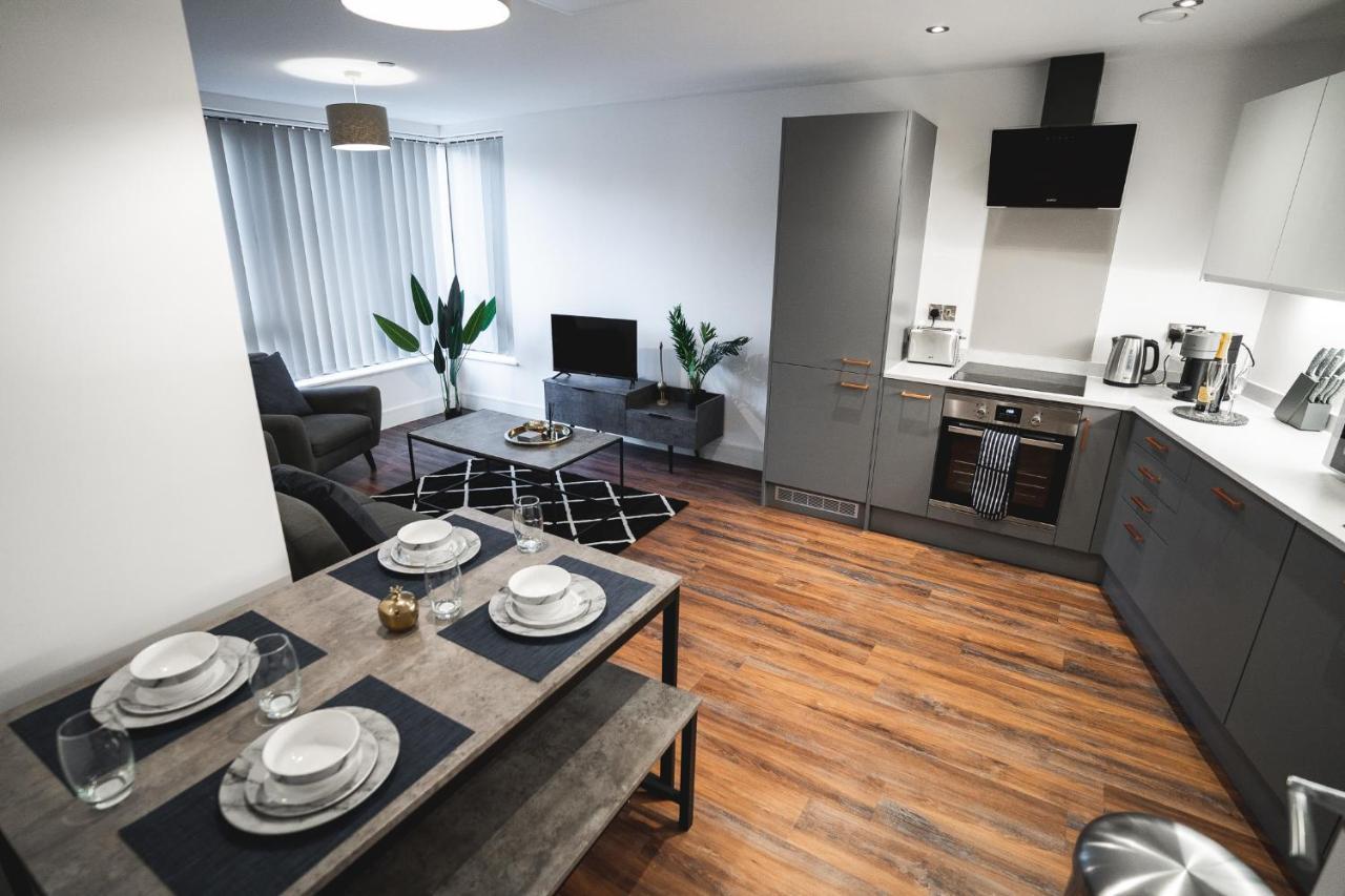 Modern 2-Beds - City Centre - Free Wi-Fi - New - Sheffield Buitenkant foto