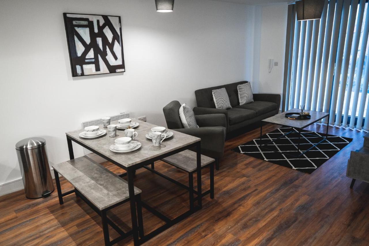 Modern 2-Beds - City Centre - Free Wi-Fi - New - Sheffield Buitenkant foto