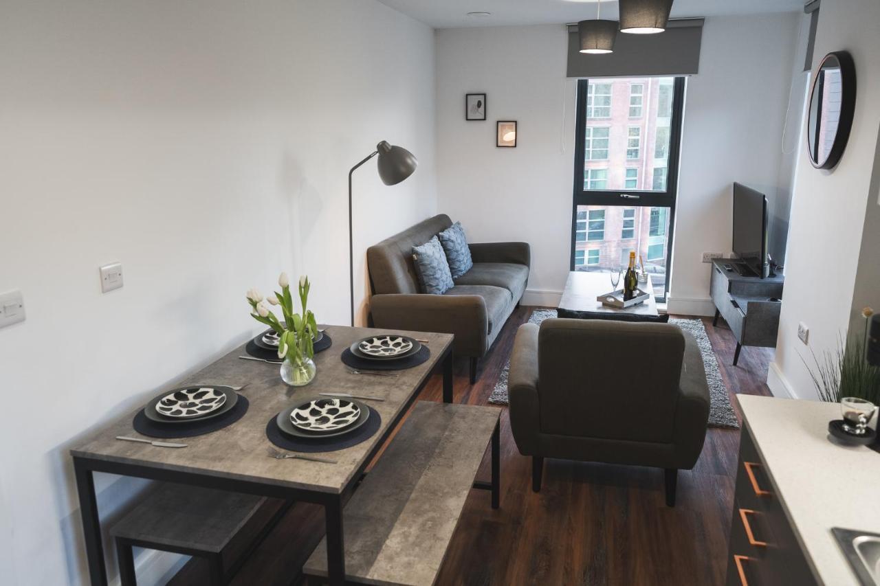 Modern 2-Beds - City Centre - Free Wi-Fi - New - Sheffield Buitenkant foto