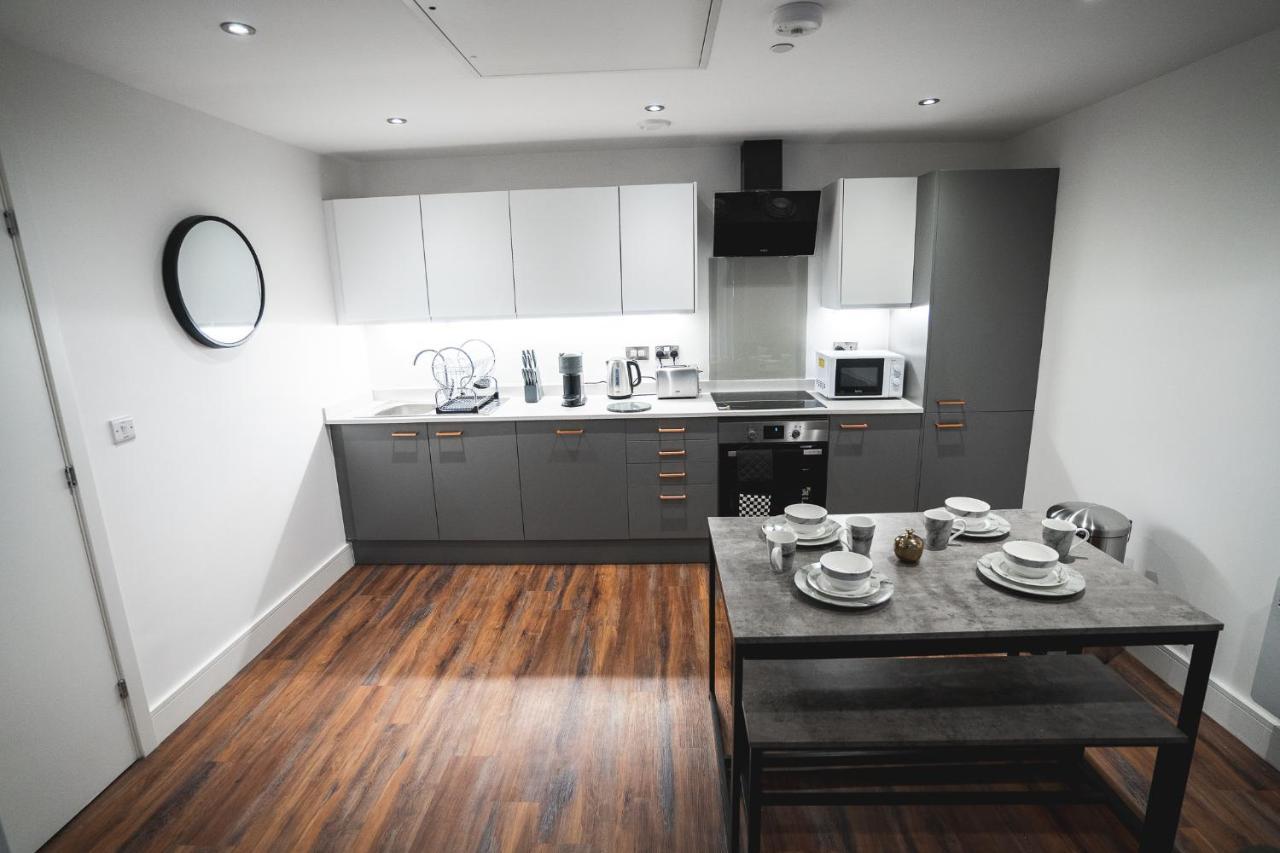 Modern 2-Beds - City Centre - Free Wi-Fi - New - Sheffield Buitenkant foto